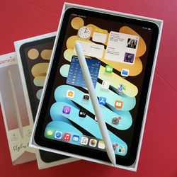 Apple ipad Mini 7th Generation ( Newest / A17 pro) 128GB with pen, case and accessories