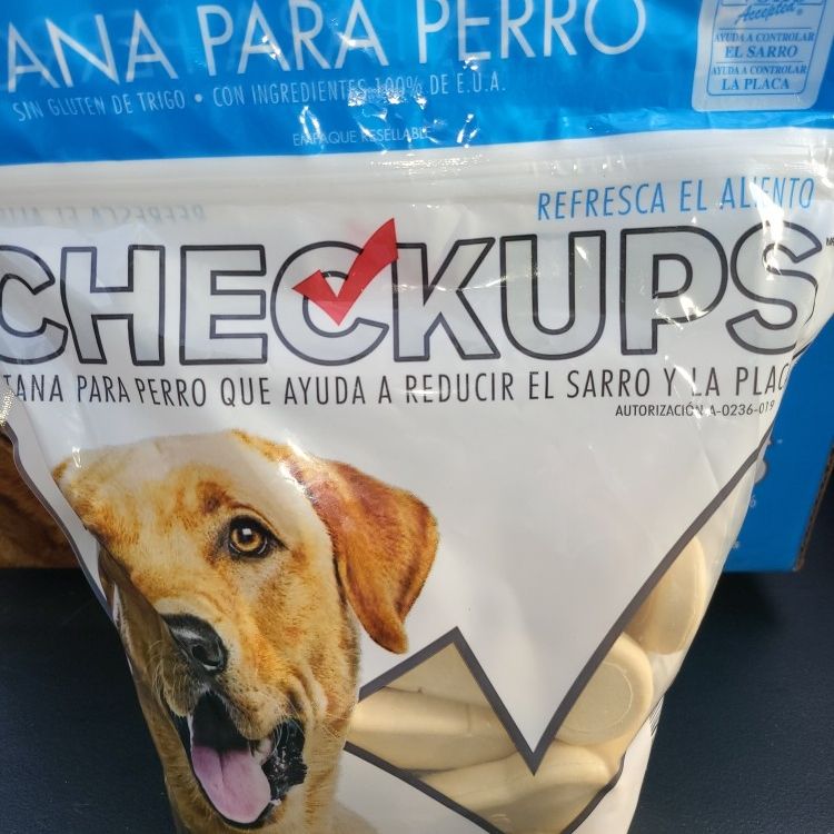 Checkups dental sales dog treats walmart