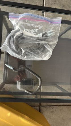 Free hooks for hanging bikes