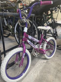 Great Huffy kids Bicycle White Pink 16 '