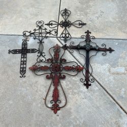 Iron Wall Crosses