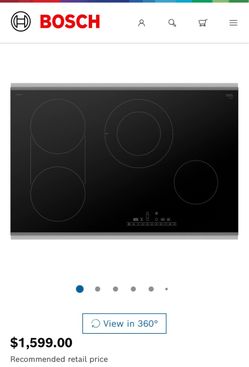 Bosch 800 series electric cooktop