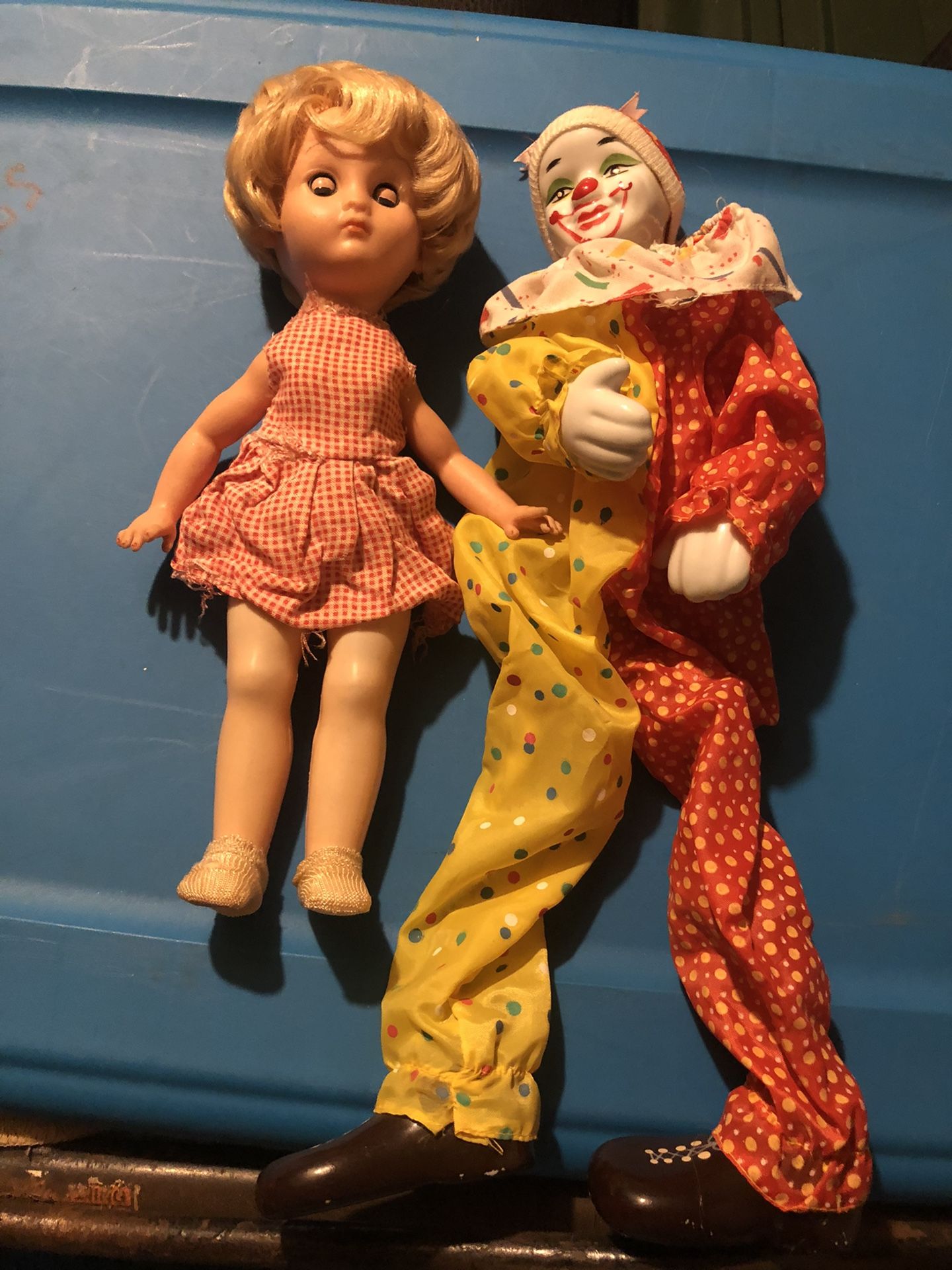 Two Doll & Tray & All In Pictures