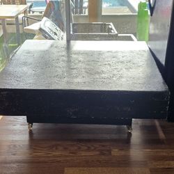 Heavy Duty Rolling Platform / Industrial Coffee Table / Display Base