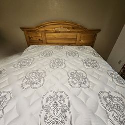 Complete Cal King Bed with Broyhill Fontana Headboard 