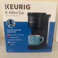 Keurig K-Mini Go Single-Serve K-Cup Coffee Maker (NEW)