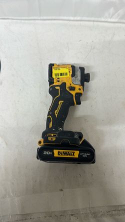 DeWalt 20V Brushless Impact Driver with Battery# 50619
