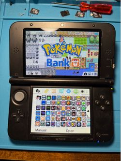 Nintendo Black 3DS XL - Custom Setup - 64GB