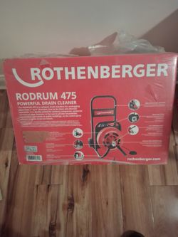 Rothenberger RODRUM 475 Drain Cleaner