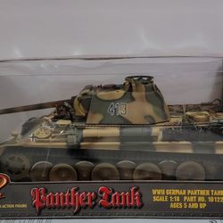 VINTAGE 21st CENTURY TOYS  ULTIMATE SOLDIER  1:18  SCALE  GERMAN  PANTHER TANK $190.00 PICK UP ONLY