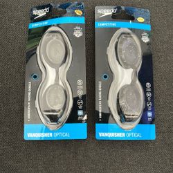 Pack Of 2️⃣ Speedo Vanquisher Optical Googles -6.00