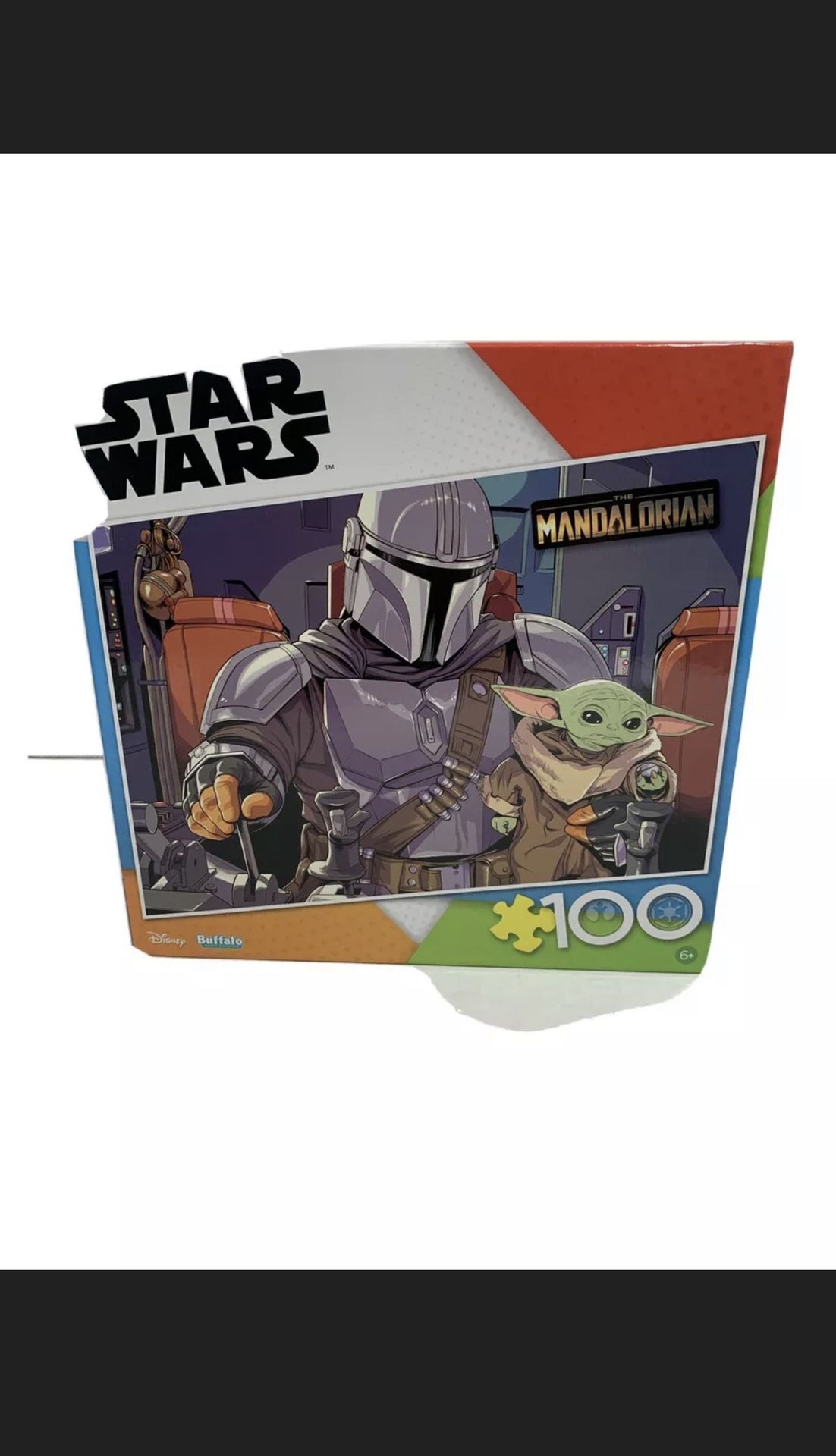 Star Wars The Mandalorian Baby Yoda 100 Piece Jigsaw Puzzle Buffalo Games