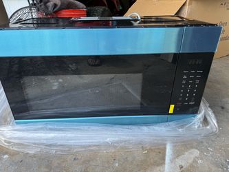Over-the-Range Microwave Oven Teal/Stainless
