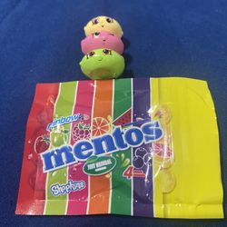 Shopkins Real Littles SNACK TIME Season 17 MENTOS RAINBOW STACK RL6-011