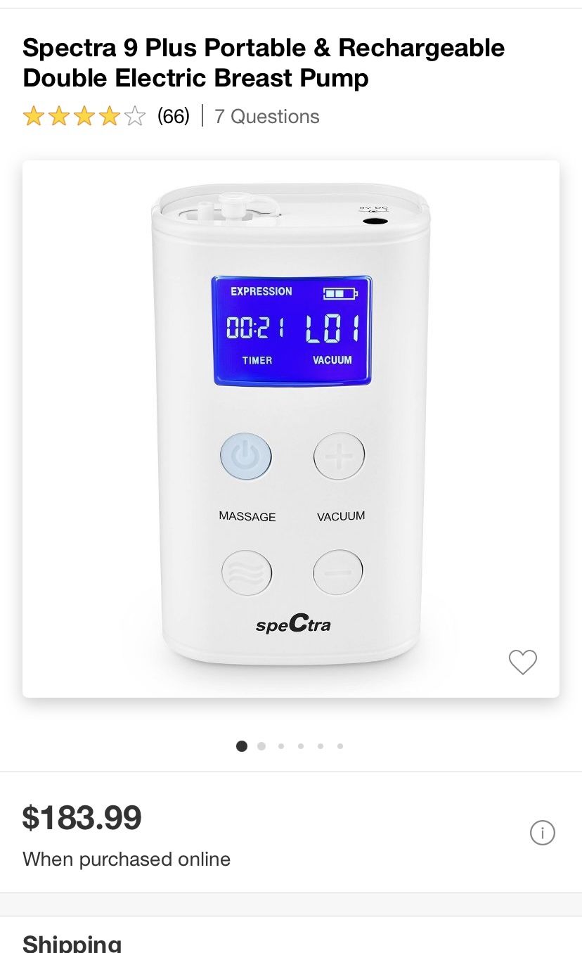 Spectra Portable Breast Pump