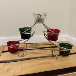 International Silver Company Christmas Tree Votive Candle Holder