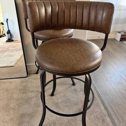 6 Swivel Bar Stools Beautiful 