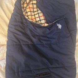 US Polo Car Seat Cover BLUE