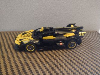 Yellow Technic Lego car