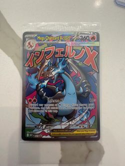 Mega Charizard x ex promo 023 unopened!