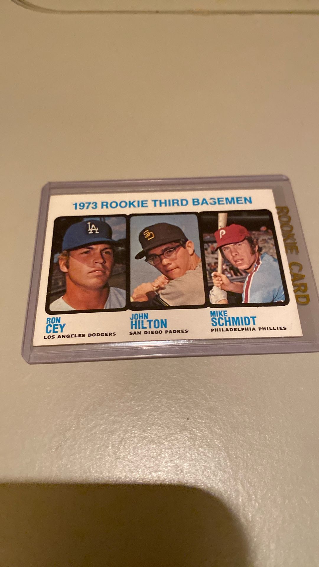 1973 Topps Mike Schmidt Rookie Card