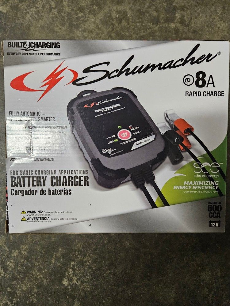 Brand New Schumacher Rapid Car Charger