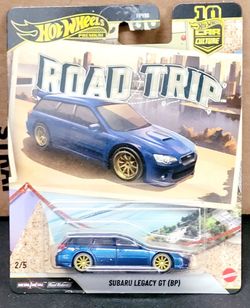 New! Hot Wheels Premium Car Culture Road Trip Subaru Legacy GT (BP)