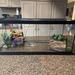 20 gallon reptile terrarium
