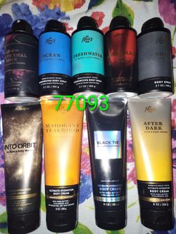 Men's Bath & Body Works products $10 *** Houston TX 77093