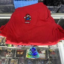 Levi’s Super Mario Graphic Sport Hoodie Size XL New $200 Gamehogs 11am-7pm