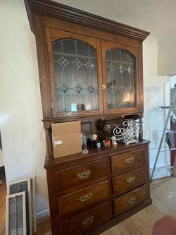 Antique buffet
