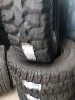 New set of tires milestar Mt 37 1250 17 lt