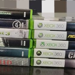 Xbox 360 Games $5 Each