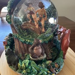 VINTAGE DISNEY Tarzan Moving Snow Globe