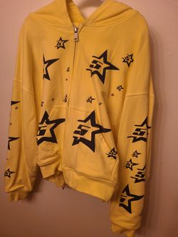 Like New Sp5der Zip Up Hoodie