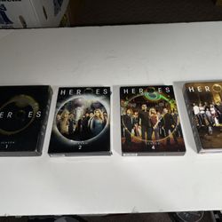 Heroes Seasons 1,2,4,1 DVD’s Sets !!!!!!