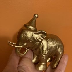 Gold Party Elephant 