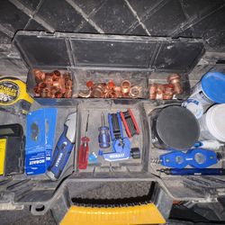 Hand Tools And Tool Box