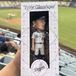 Tyler Glasnow Los Angeles Dodgers Bobblehead SGA 9/18/2025 NIB
