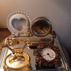 Antique Clocks,watches. What-nots