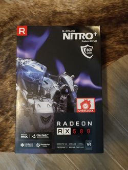 SAPPHIRE Nitro+ Radeon RX 580 8GB GDDR5 Graphics Card