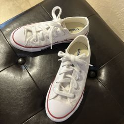 Kids White Converse Size 13
