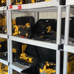 New tools, in good condition.  Prices vary, ranging from $45 to   $399. dollars.  There is a one month warranty , the money is not returned, only cred