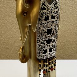 Gold Elephant Decor