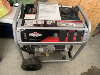 Generator 5000 watt Briggs & Stratton