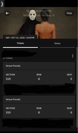 Kanye Tickets