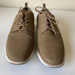 SONOMA Ronan Ortholite eco Brown Casual Lace Up Dress Shoes