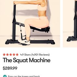 BD METHOD Squat Machine Never Used