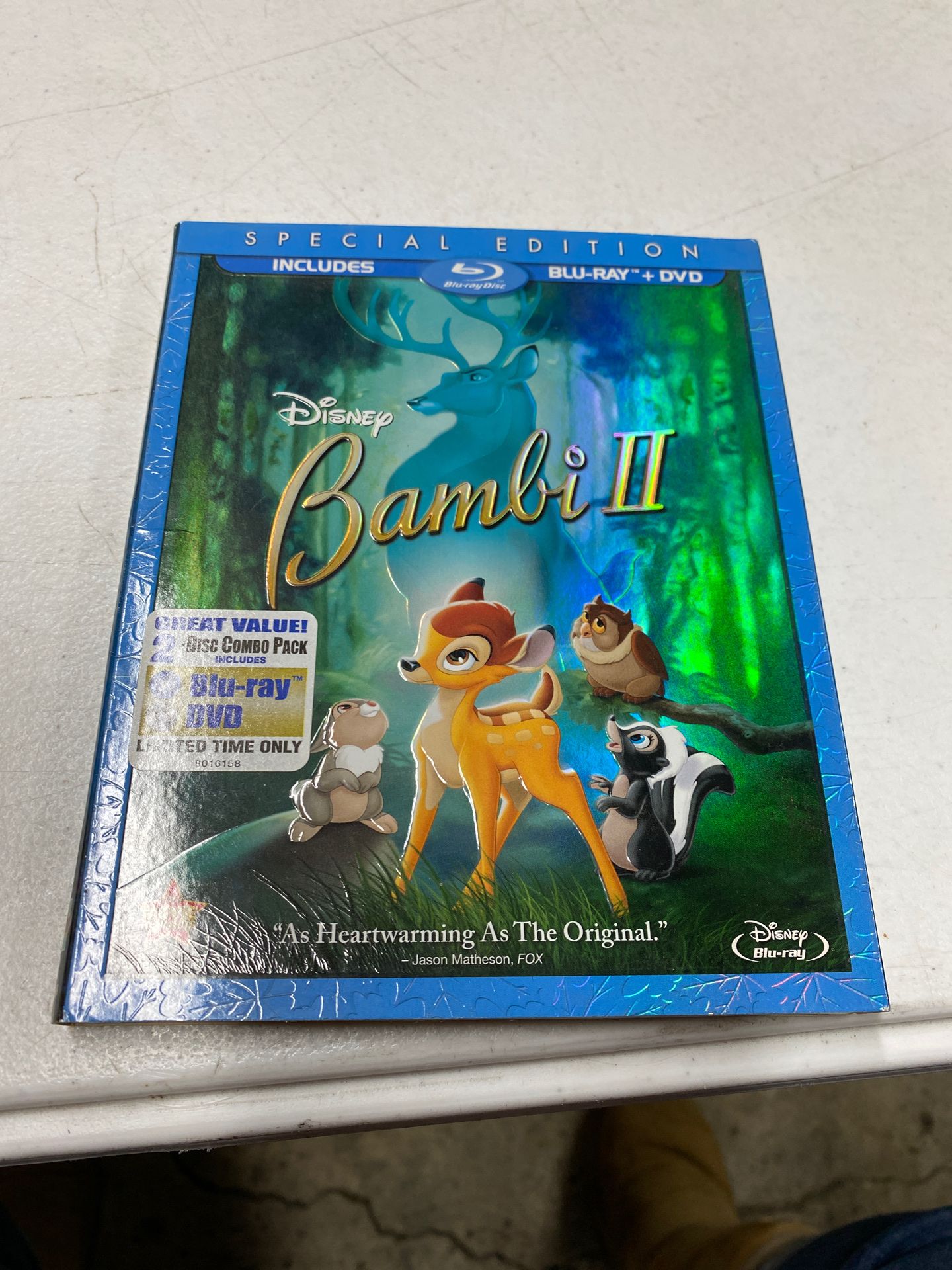 Bambi 2 special edition Blu-ray DVD
