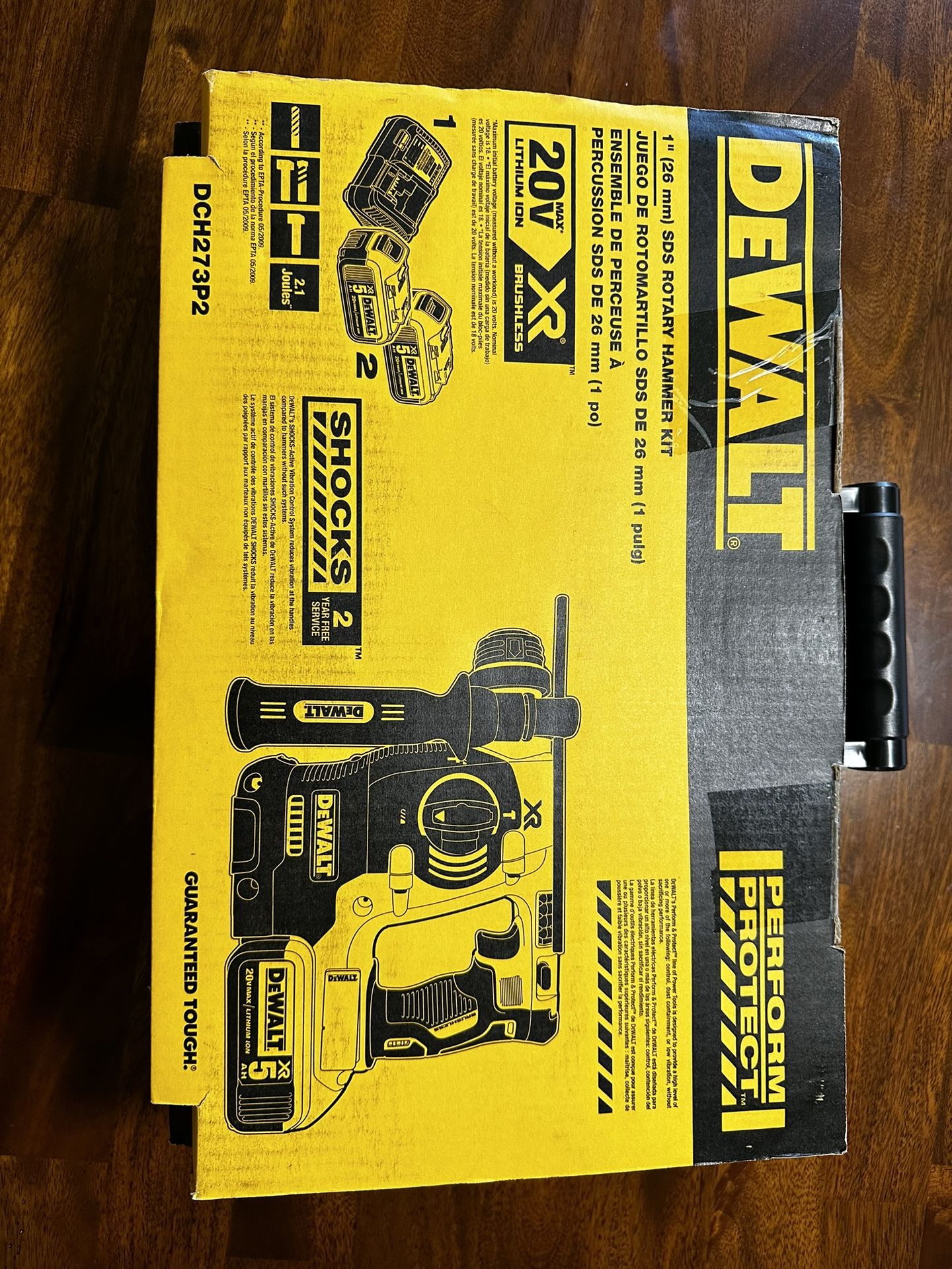 DeWalt Rotary Hammer Kit DCH273P2